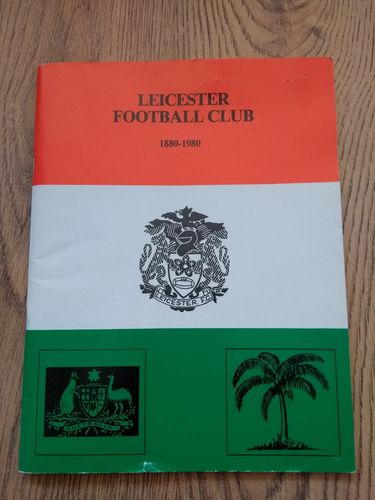 Leicester 1980 Centenary Rugby Tour to Australia & Fiji Brochure