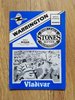 Warrington v Wigan Feb 1989 Rugby League Programme