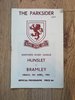 Hunslet v Bramley Apr 1969 Rugby League Programme