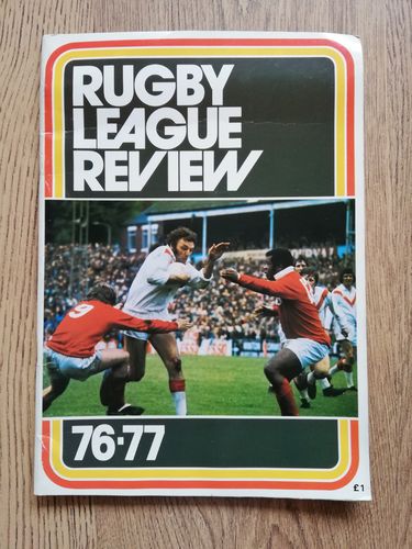 ' Rugby League Review 76-77 ' 1976-77 Rugby League Brochure