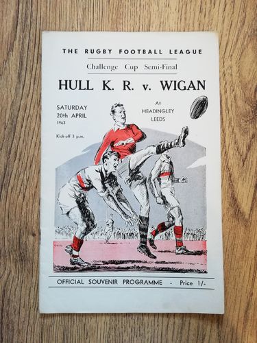 Hull KR v Wigan 1963 Challenge Cup Semi-Final