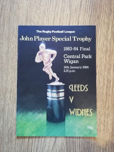 Leeds v Widnes Jan 1984 John Player Trophy Final