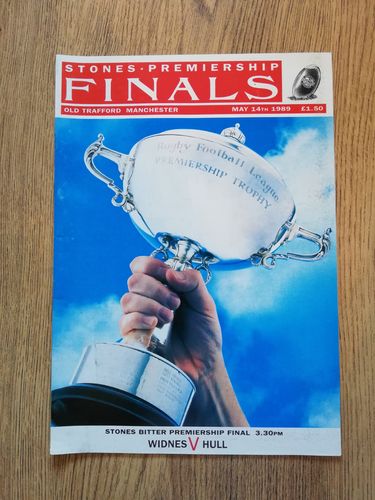 Widnes v Hull / Sheffield v Swinton 1989 Premiership Finals Rugby League Programme