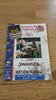 Swansea v Northern Transvaal Jan 1998 Rugby Programme