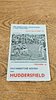 Featherstone Rovers v Huddersfield Oct 1978 Rugby League Programme