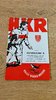 Hull KR v Featherstone Oct 1969 Rugby League Programme