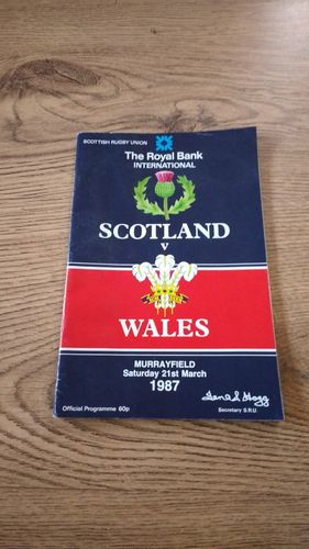 Scotland v Wales 1987