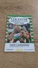 Leicester v Barbarians Dec 1989 Rugby Programme