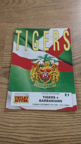 Leicester v Barbarians Dec 1994