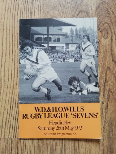 Leeds 1973 Sevens Signed Rugby League Programme