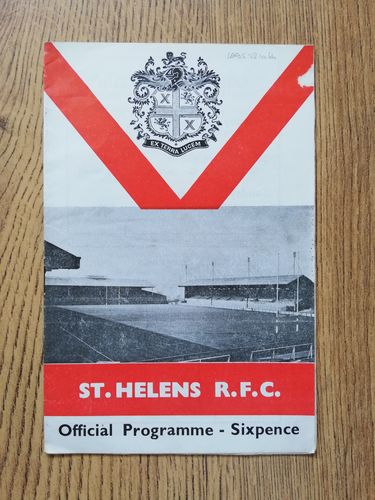 St Helens v Leeds Oct 1966