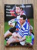 Irish Rugby Football Union (Ulster Branch) 2004-2005 Fixture & Information Guide