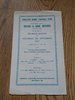 Earlston Sevens 1971 Rugby Programme