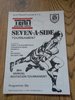 Old Penarthians Sevens May 1985 Rugby Programme