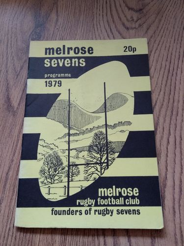 Melrose Sevens Apr 1979 Rugby Programme