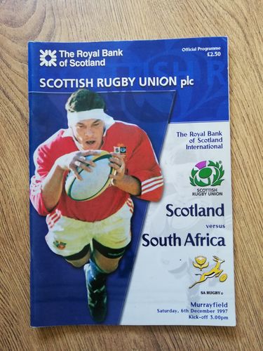 Scotland v South Africa 1997
