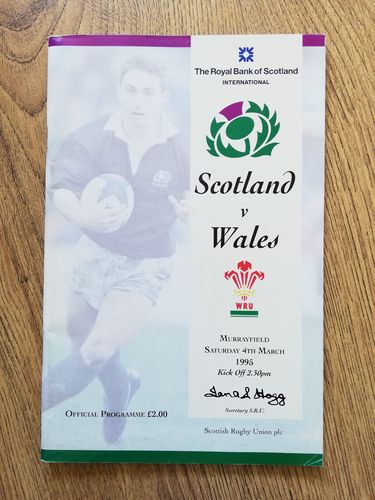 Scotland v Wales 1995
