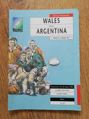 Wales v Argentina 1991 Rugby World Cup