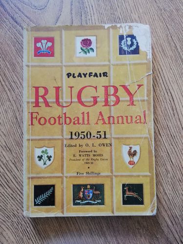 Playfair Rugby Football Annual 1950-51