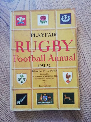 Playfair Rugby Football Annual 1951-52