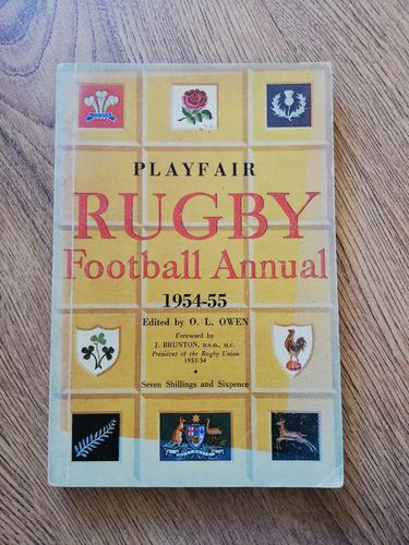 Playfair Rugby Football Annual 1954-55