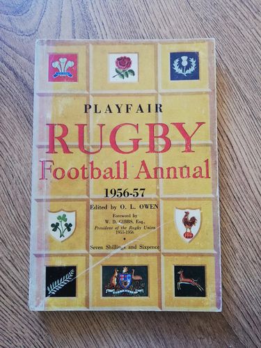 Playfair Rugby Football Annual 1956-57