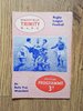 Wakefield Trinity v Keighley Apr 1959 Rugby League Programme