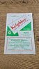 Keighley v Halifax Apr 1962 Rugby League Programme