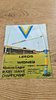 Leeds v Widnes Oct 1983 Rugby League Programme