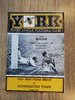 York v Wigan Oct 1979 Rugby League Programme