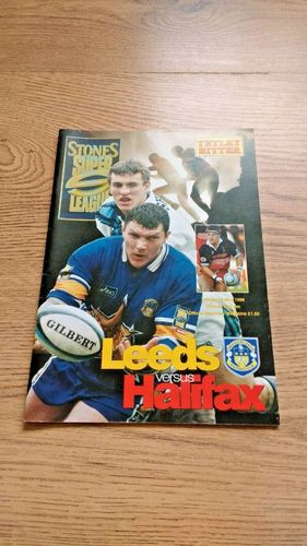 Leeds v Halifax May 1996 Rugby League Programme