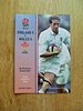 England A v Wales A 2000 Rugby Programme