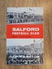 Salford v St Helens Nov 1970 Rugby League Programme
