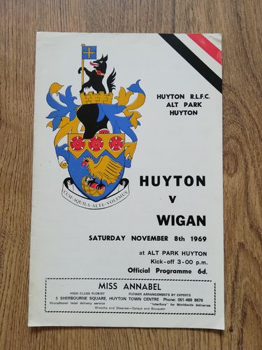 Huyton v Wigan Nov 1969