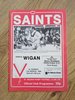 St Helens v Wigan Mar 1984 Challenge Cup Rugby League Programme