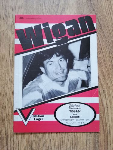 Wigan v Leeds Oct 1983