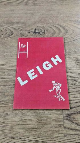 Leigh v Rochdale Hornets Apr 1973 Rugby League Programme