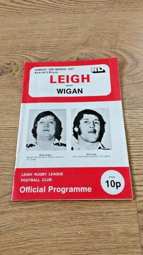 Leigh v Wigan Mar 1977