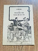 Liverpool v Broughton Park Apr 1974 Rugby Programme