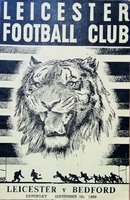 Leicester Rugby Union Programmes