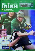 London Irish Rugby Union Programmes