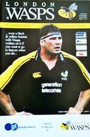 London Wasps Rugby Union Programmes