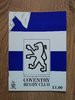 Coventry v London Scottish Nov 1991