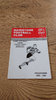 Maidstone v Thanet Wanderers Sept 1995 Rugby Programme