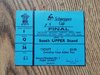 Neath v Llanelli May 1989 Schweppes Cup Final Used Rugby Ticket
