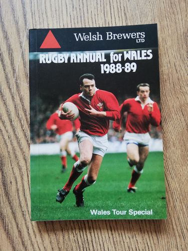 Welsh Brewers Rugby Annual for Wales 1988-89