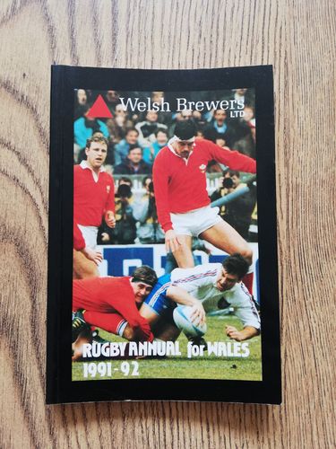 Welsh Brewers Rugby Annual for Wales 1991-92