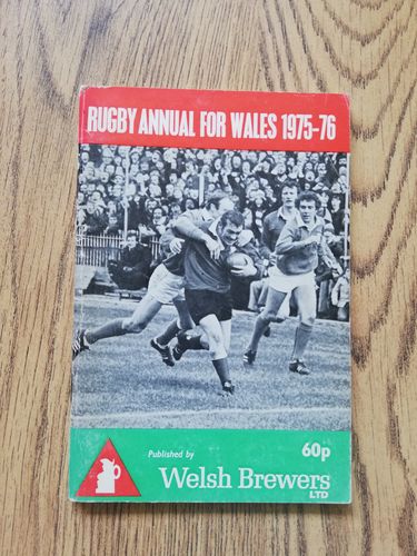 Welsh Brewers Rugby Annual for Wales 1975-76