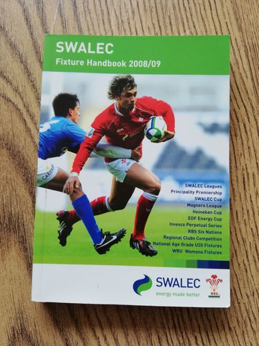 Swalec Rugby Fixture Handbook 2008-09