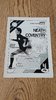 Neath v Coventry Jan 1985 Rugby Programme